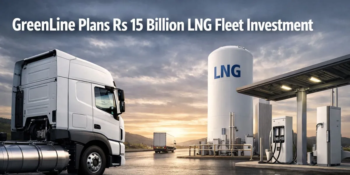 GreenLine Plans Rs 15 Billion LNG Fleet Investment