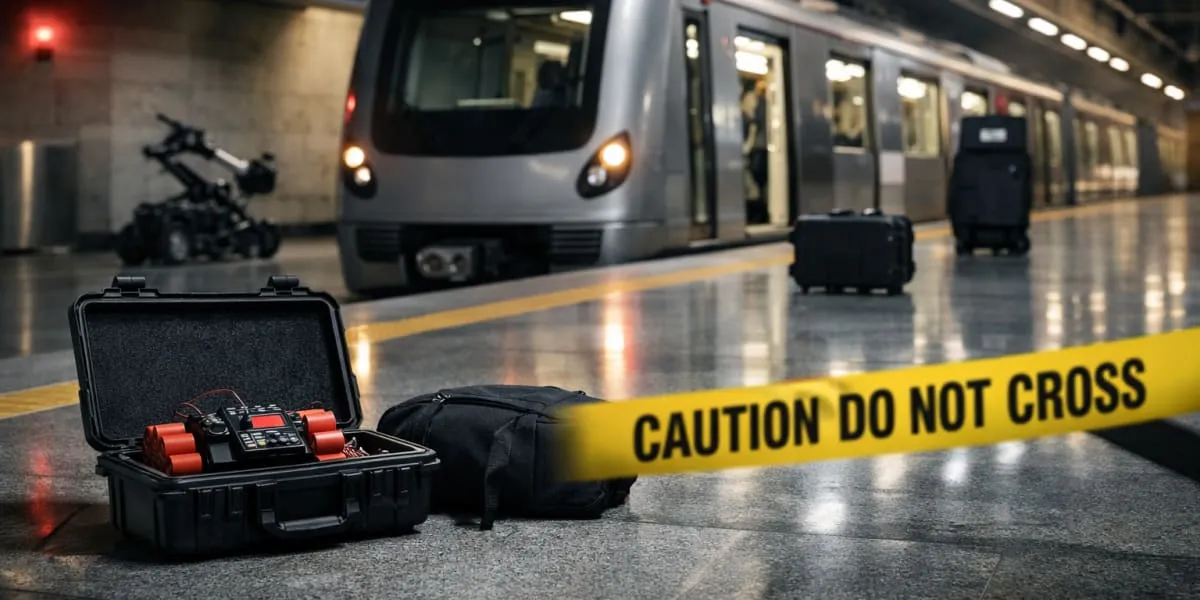 Navi Mumbai Metro Line One Conducts Security Drill At Central Park