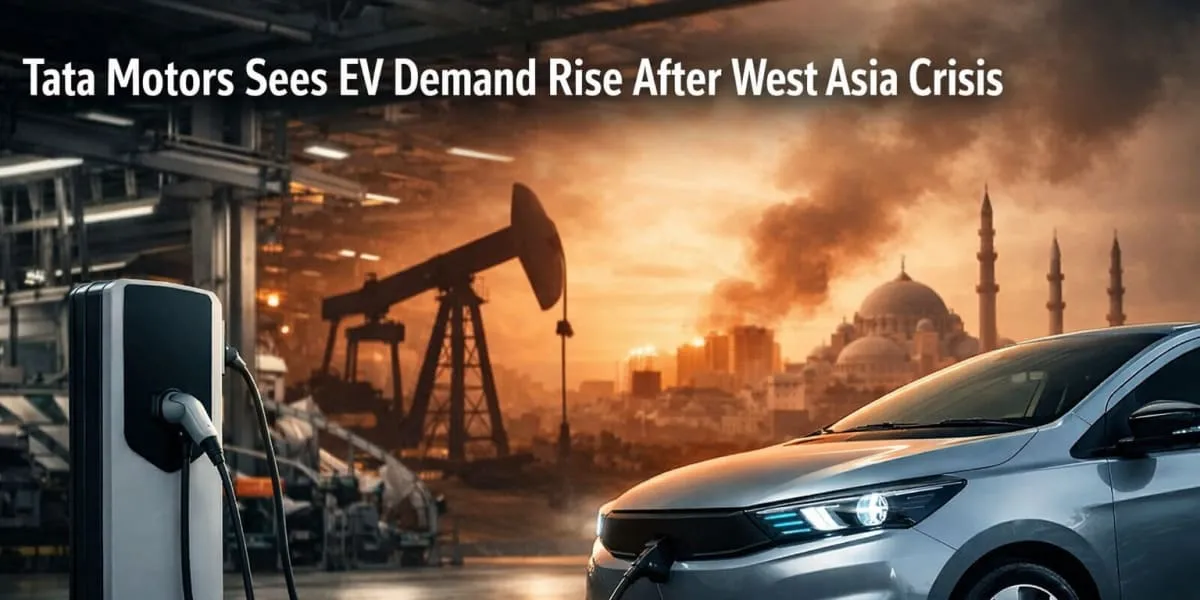 Tata Motors Sees EV Demand Rise After West Asia Crisis