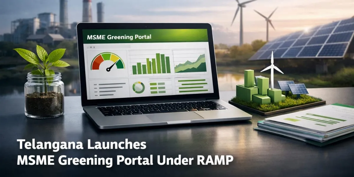 Telangana Launches MSME Greening Portal Under RAMP