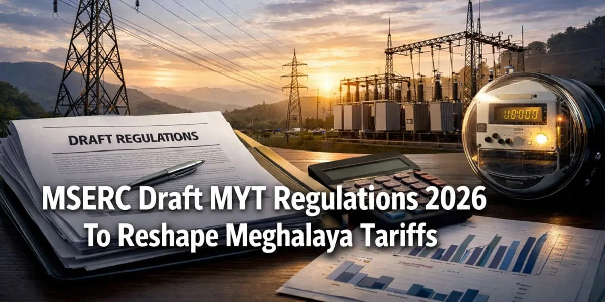 MSERC Draft MYT Regulations 2026 To Reshape Meghalaya Tariffs