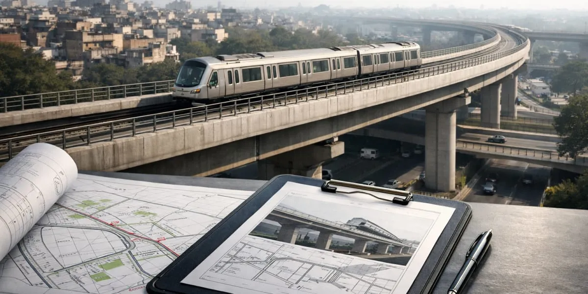 DMRC Begins Studies For Elevated Corridors In South Delhi