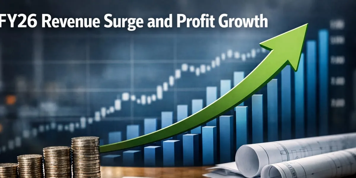 Oval Projects Posts FY26 Revenue Surge And Profit Growth