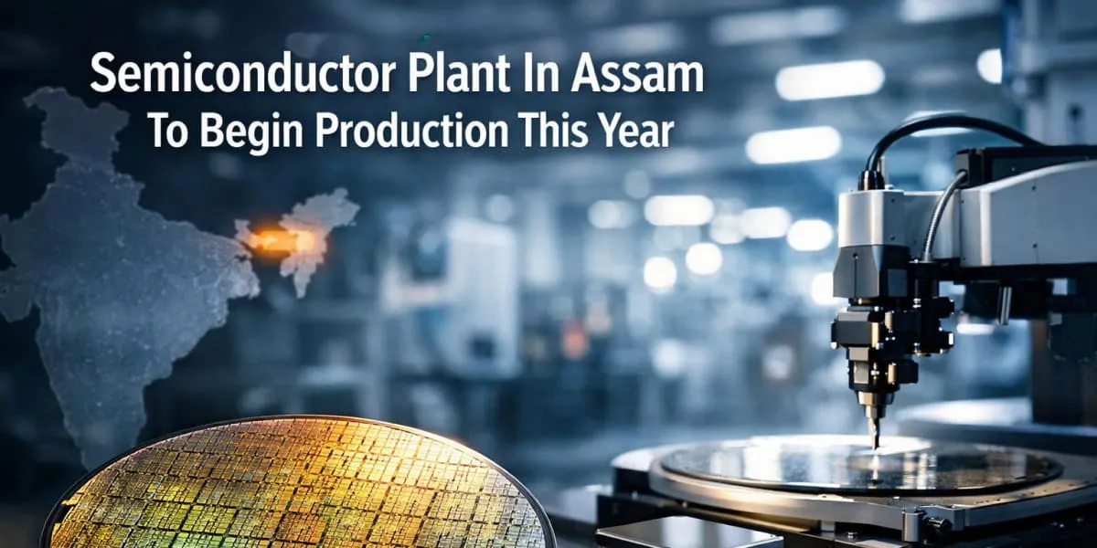 Semiconductor Plant In Assam To Begin Production This Year