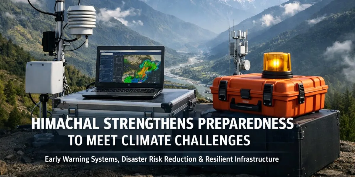 Himachal Strengthens Preparedness To Meet Climate Challenges