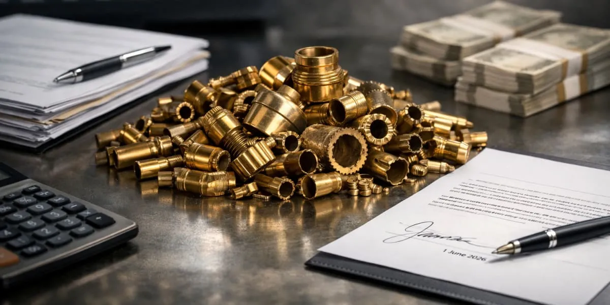 Siyaram Recycling Secures Domestic Order For Brass Scrap
