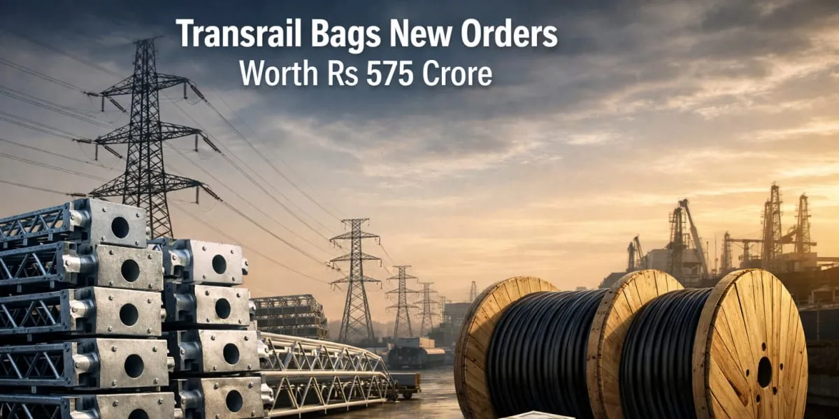 Transrail Bags New Orders Worth Rs 575 Crore