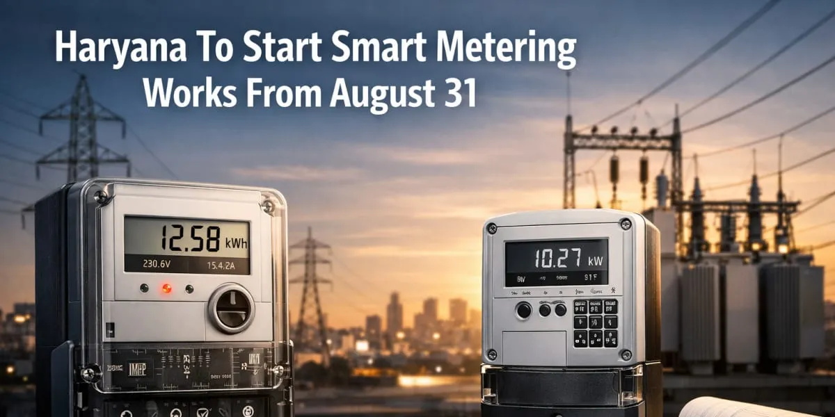 Haryana To Start Smart Metering Works From August 31
