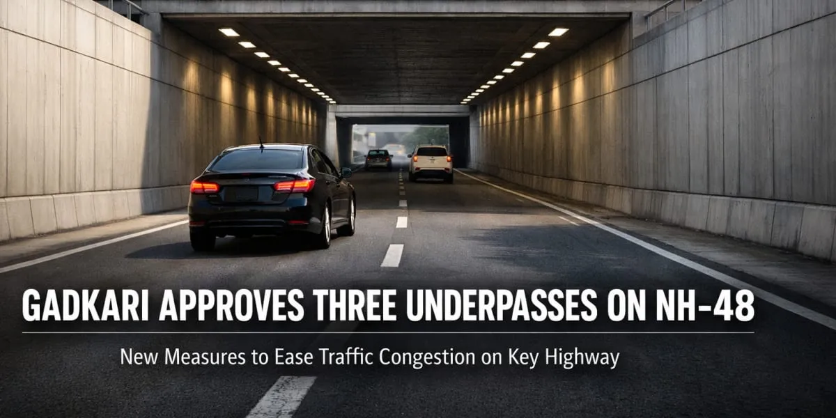 Gadkari Approves Three Underpasses On NH-48