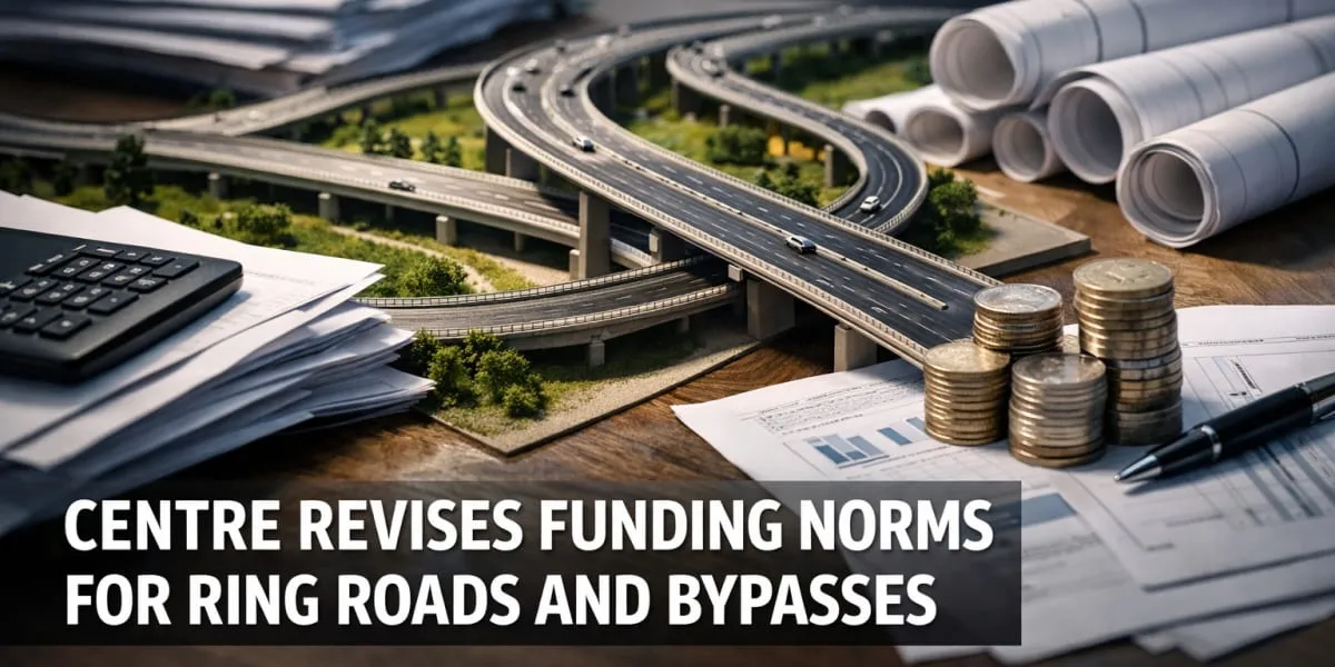 Centre Revises Funding Norms For Ring Roads And Bypasses