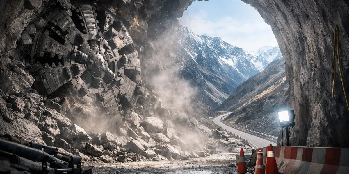Zojila Tunnel Breakthrough Advances Year-Round Connectivity