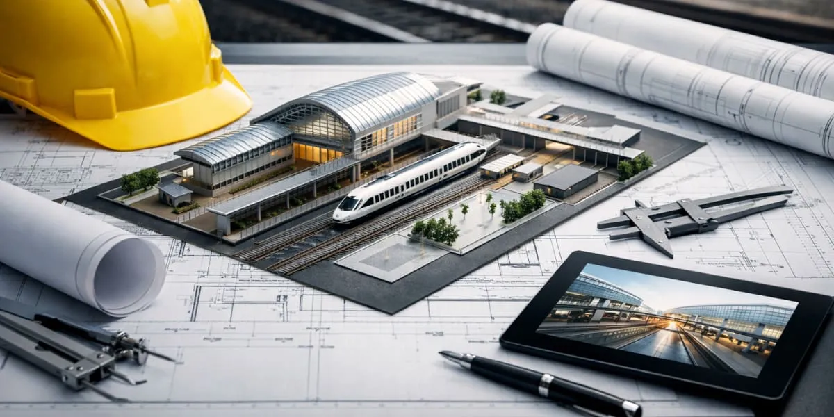 Railway Minister Reviews Redevelopment Plans for Busy Stations