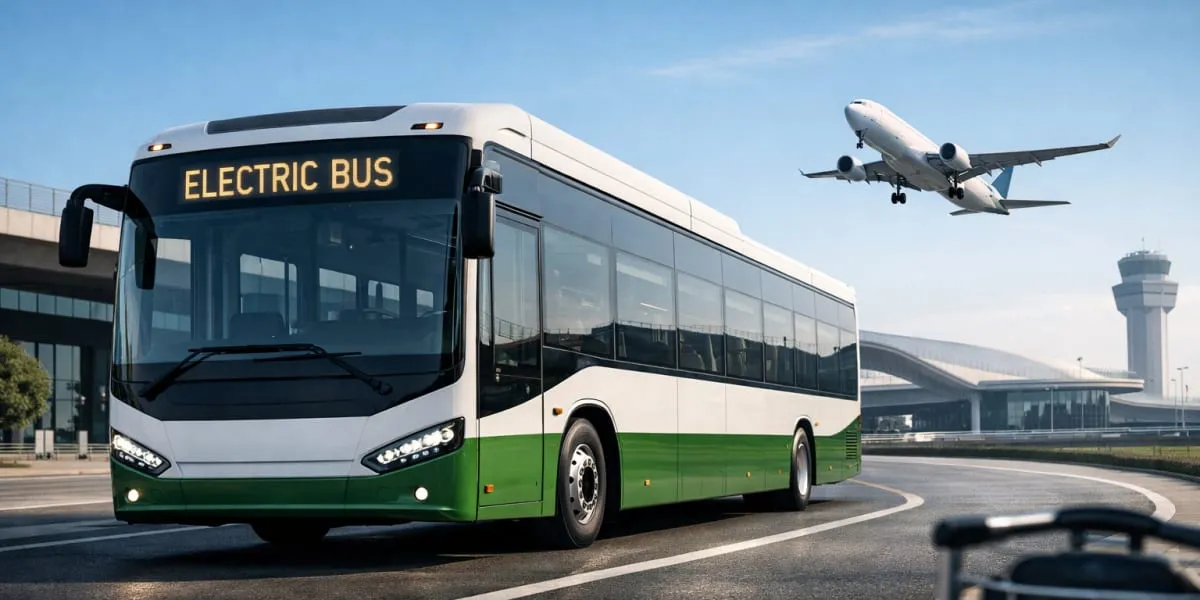Noida Electric Buses Launched Ahead Of Jewar Airport Opening