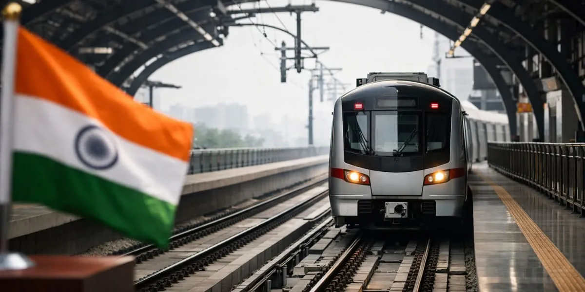 Prime Minister Flags Off Delhi Faridabad Metro Extension