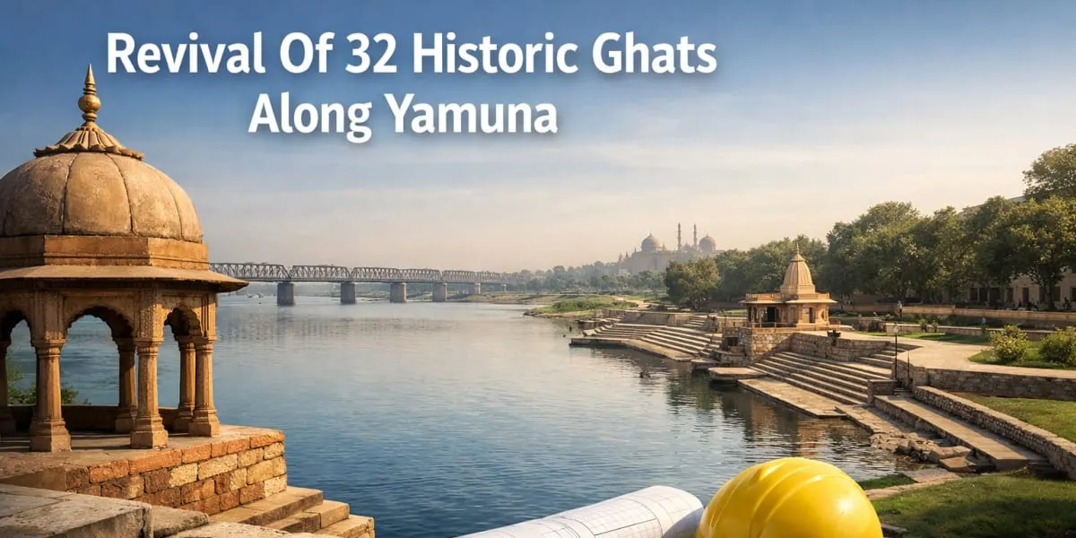 Delhi LG Directs Revival Of 32 Historic Ghats Along Yamuna