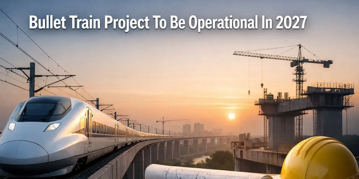 Bullet Train Project To Be Operational In 2027