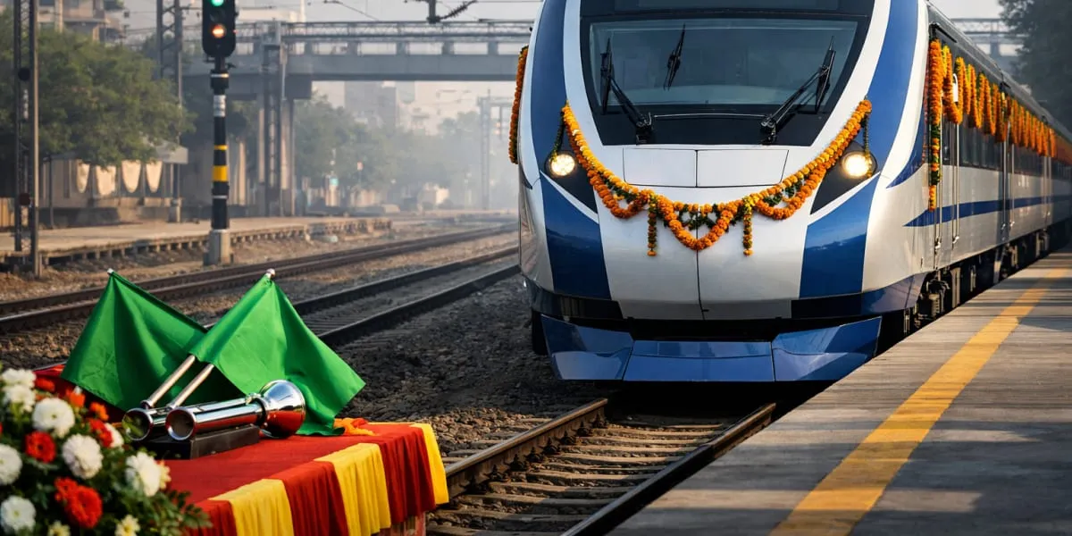 Darbhanga Amrit Bharat Express Flagged Off From Khati Pura