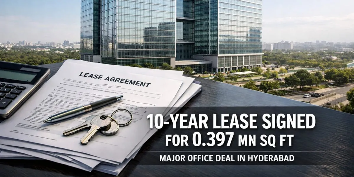 Tech Mahindra Signs 10-Year Lease For Nearly 0.397 mn Sq Ft