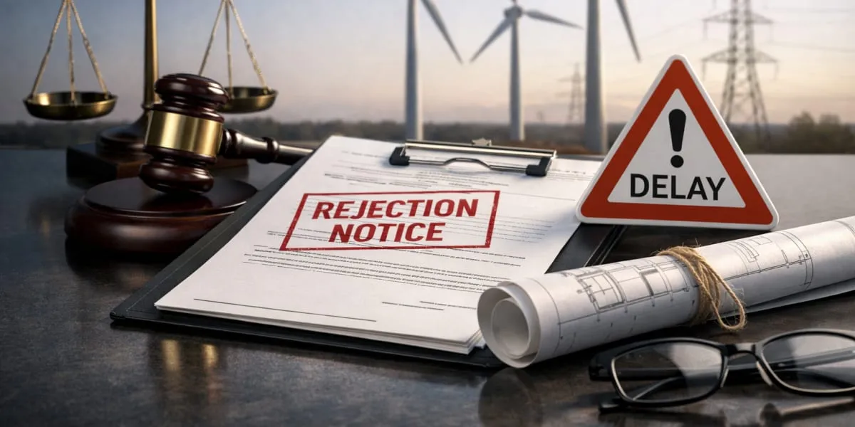CERC Rules Land and Approval Delays Not Grounds to Exit Wind Project