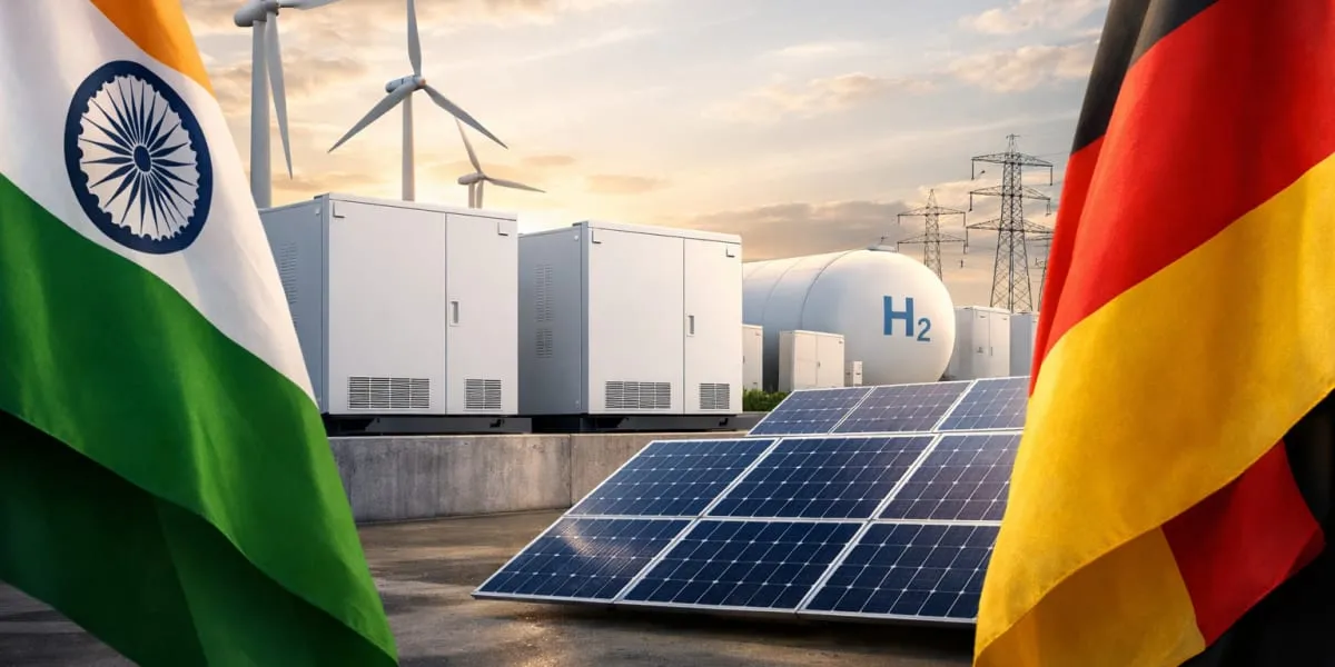 India And Germany Deepen Cooperation In Storage And Renewables