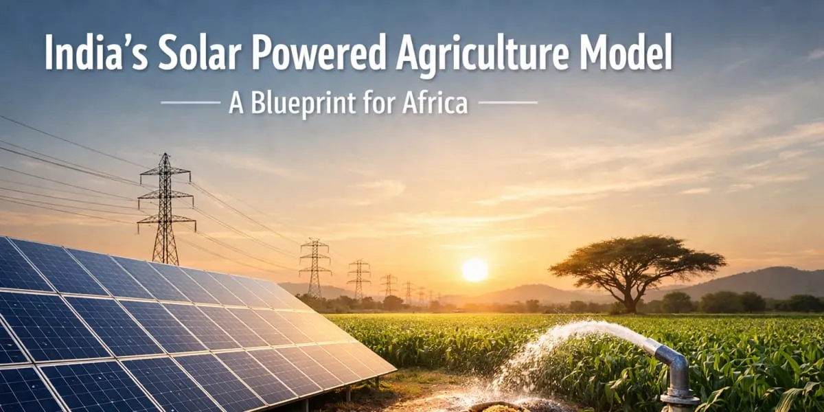 India's Solar Powered Agriculture Model A Blueprint For Africa