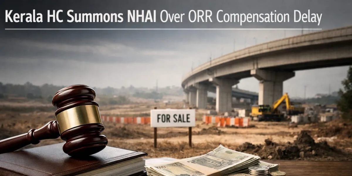 Kerala HC Summons NHAI Over ORR Compensation Delay