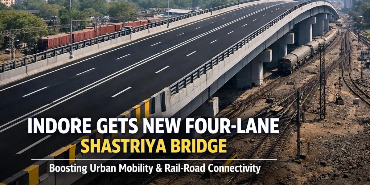 Indore Gets New Four-Lane Shastriya Bridge