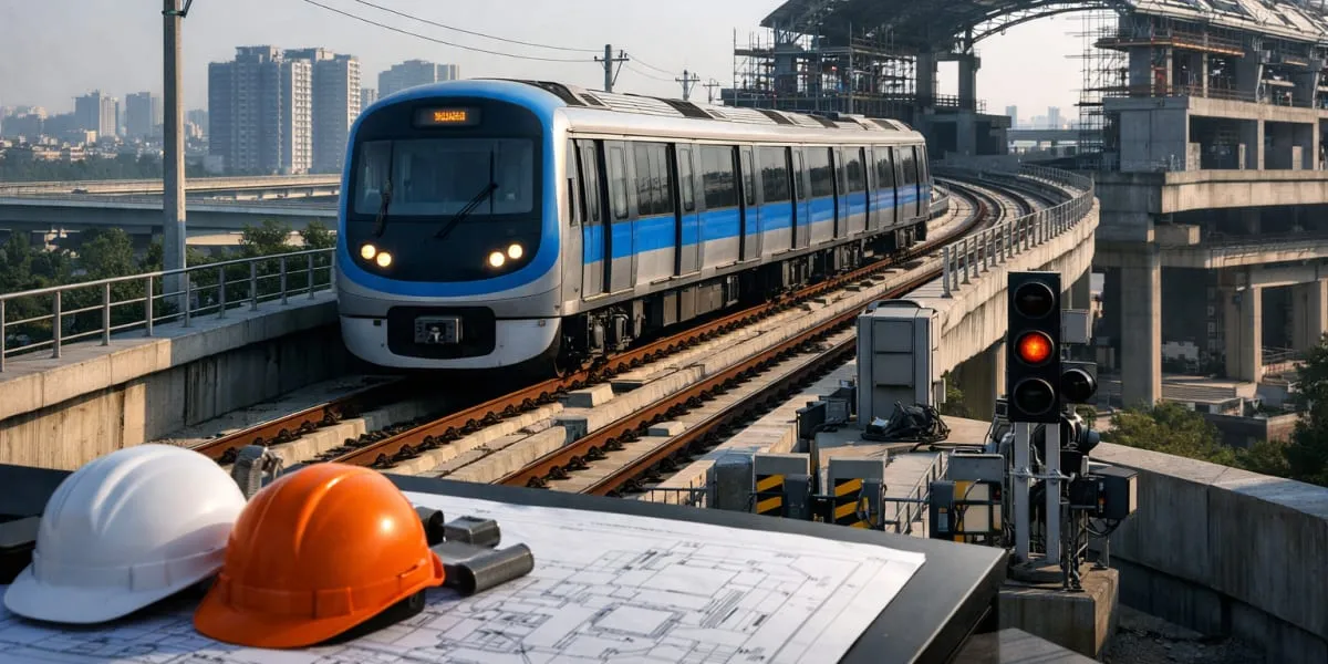 Bengaluru Outer Ring Road Metro Trial Runs To Start In October