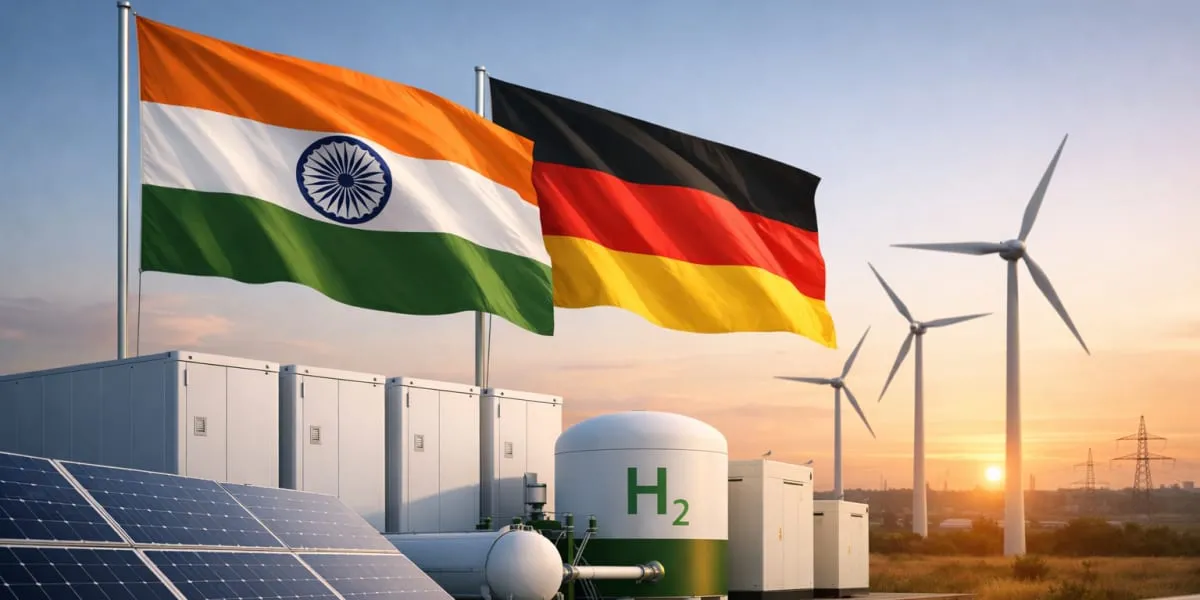 India and Germany Eye Greater Cooperation in Storage and Renewables