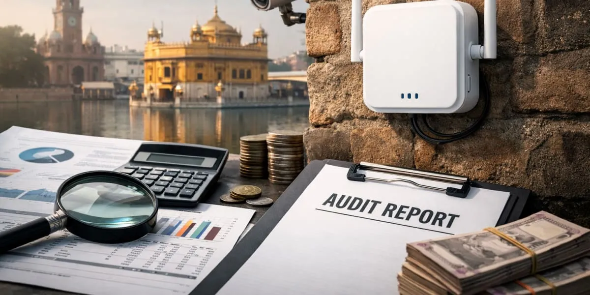 Audit Flags Amritsar Wi-Fi Amid Rs 44.86 Billion Smart City Spend