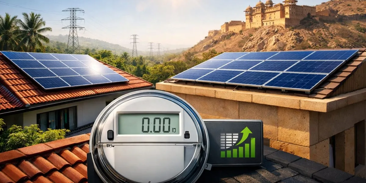 Solar Rooftops Slash Household Power Bills To Zero In Kerala And Rajasthan