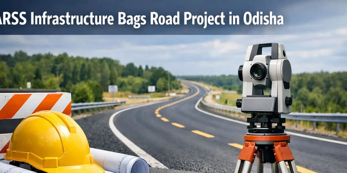 ARSS Infrastructure Bags Road Project in Odisha
