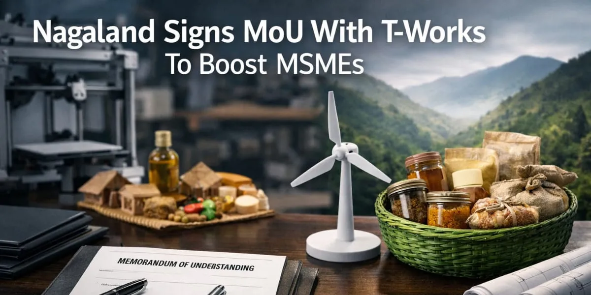Nagaland Signs MoU With T-Works To Boost MSMEs