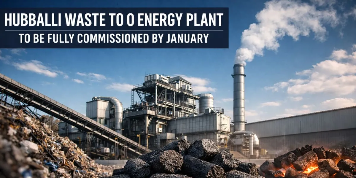 Hubballi Waste To Energy Plant To Be Fully Commissioned By January