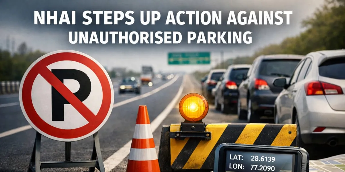 NHAI Steps Up Action Against Unauthorised Parking
