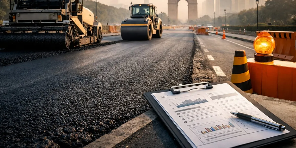 Delhi Government Approves 270 km Road Strengthening Project