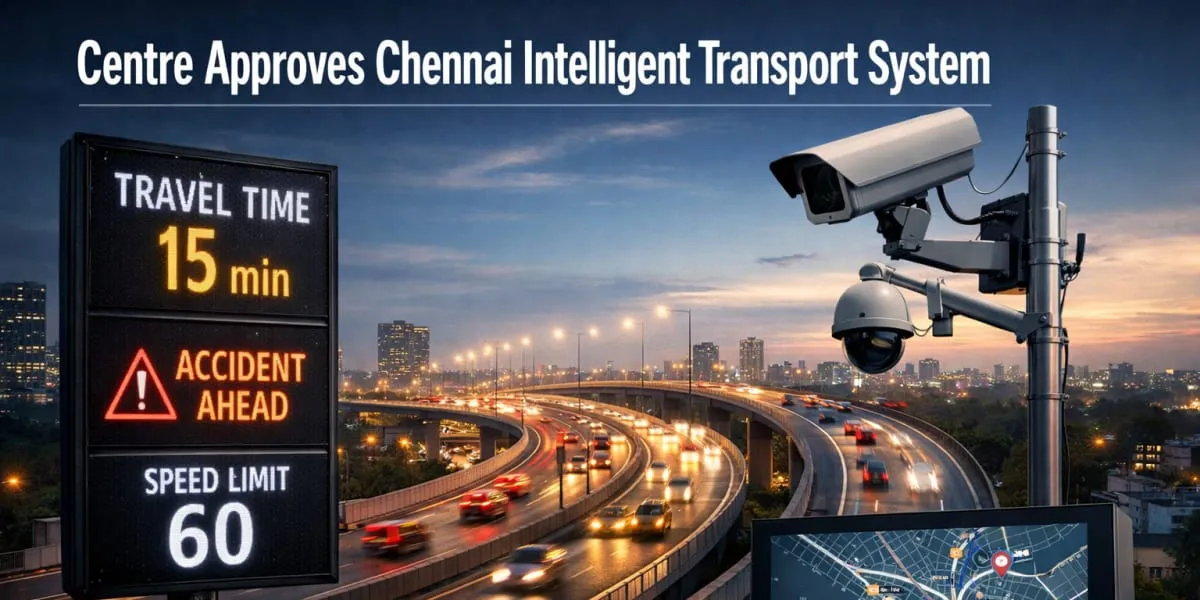 Centre Approves Chennai Intelligent Transport System