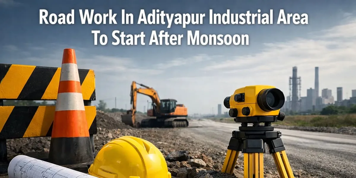 Road Work In Adityapur Industrial Area To Start After Monsoon