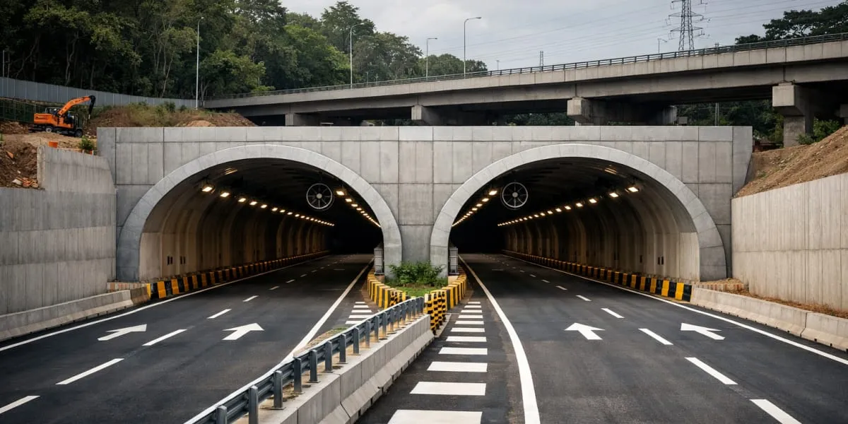 Karnataka Launches Three-Lane Twin Tunnel Road Near Bengaluru