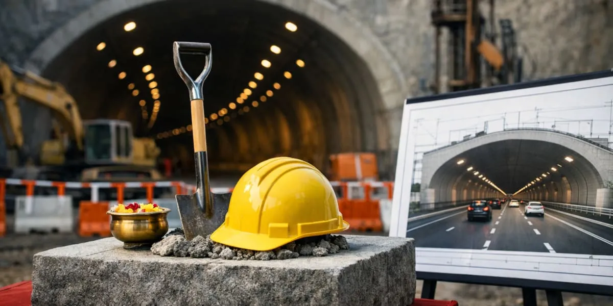 Karnataka CM Lays Foundation For Bengaluru First Tunnel Road
