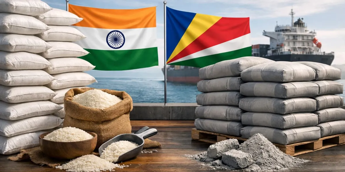 India Hands Over 500 t Rice And 8500 t Cement To Seychelles
