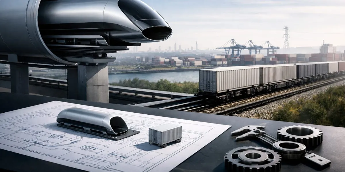 Titagarh And TUTR Hyperloop Partner To Develop Freight Hyperloop Technology