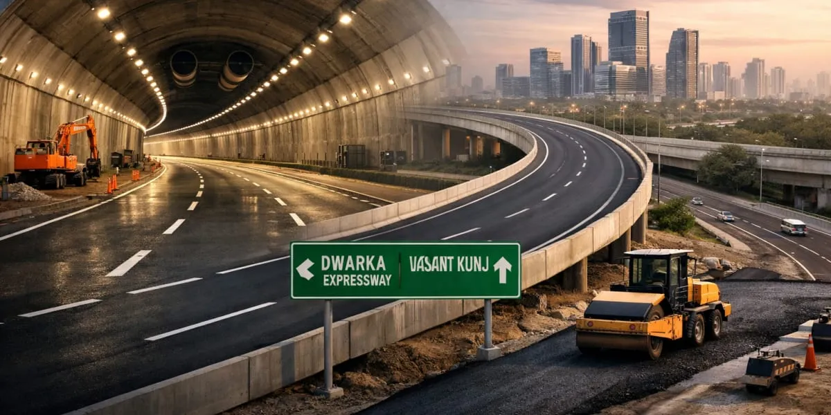 Cabinet Approves Tunnel Linking Dwarka Expressway With Vasant Kunj