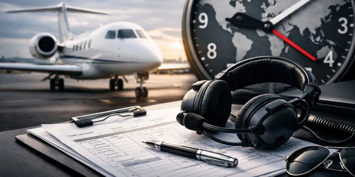 Private Jets Seek Global Pilot Duty Limits With DGCA