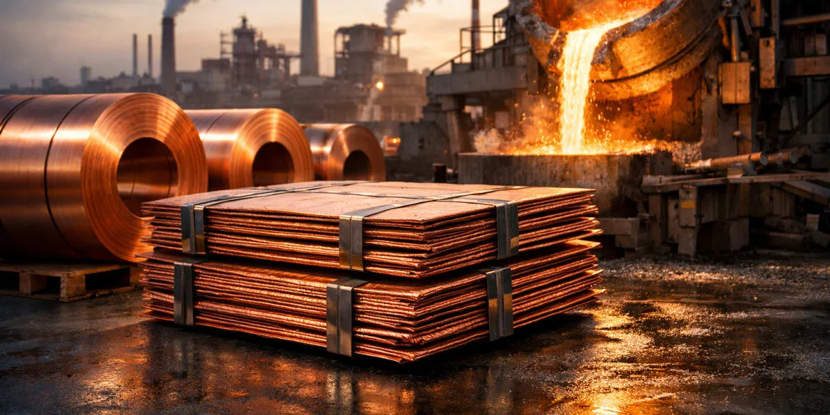 India Needs 500,000 Tonnes Additional Refined Copper Every Five Years
