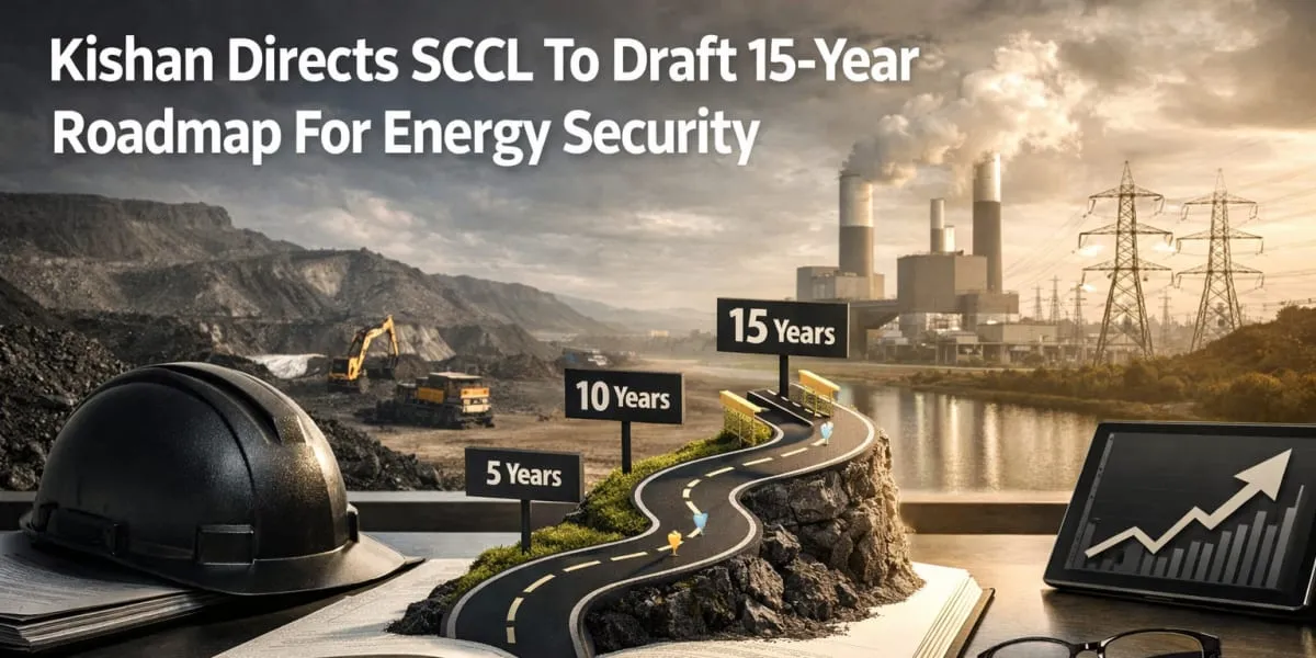 Kishan Directs SCCL To Draft 15 Year Roadmap For Energy Security