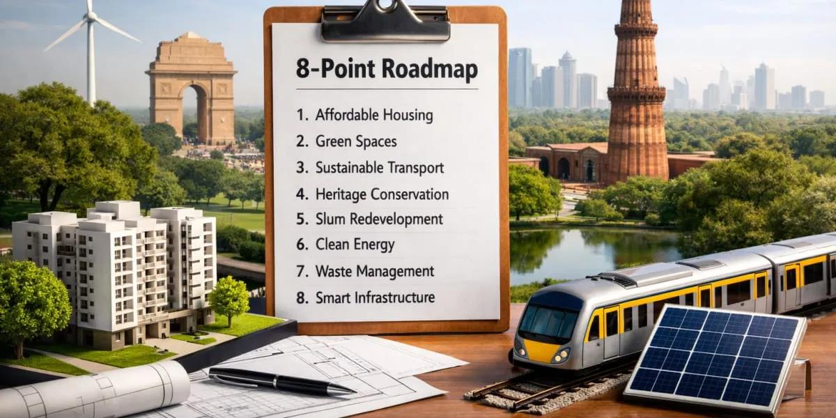 DDA Unveils Eight-Point Roadmap To Transform Delhi