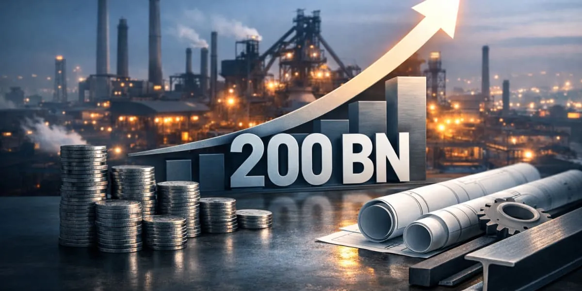 Tata Steel To Invest Rs 200 bn In FY27 Capex