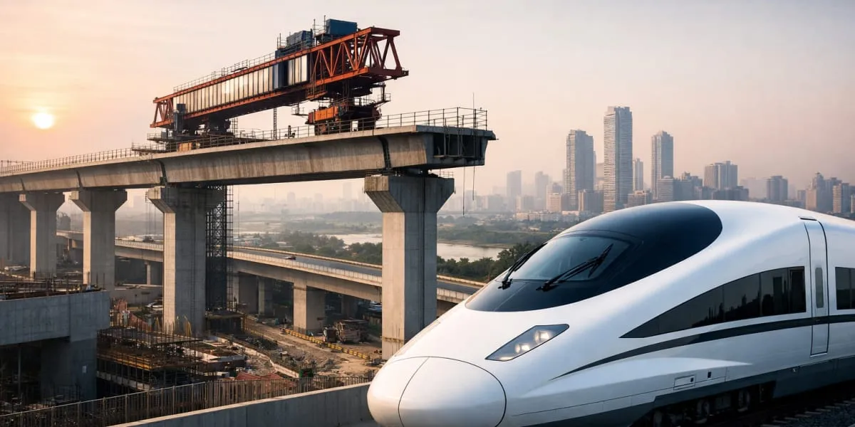 Ahmedabad Mumbai High Speed Rail Corridor To Finish By End 2029