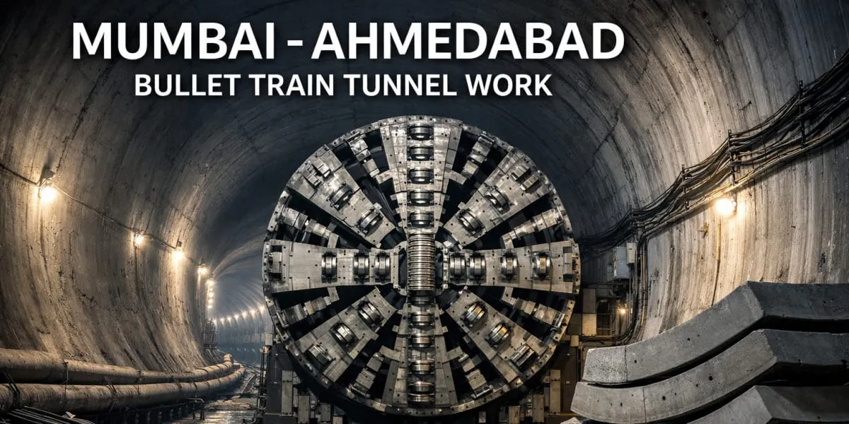 Rail Minister To Launch Mumbai Ahmedabad Bullet Train Tunnel Work